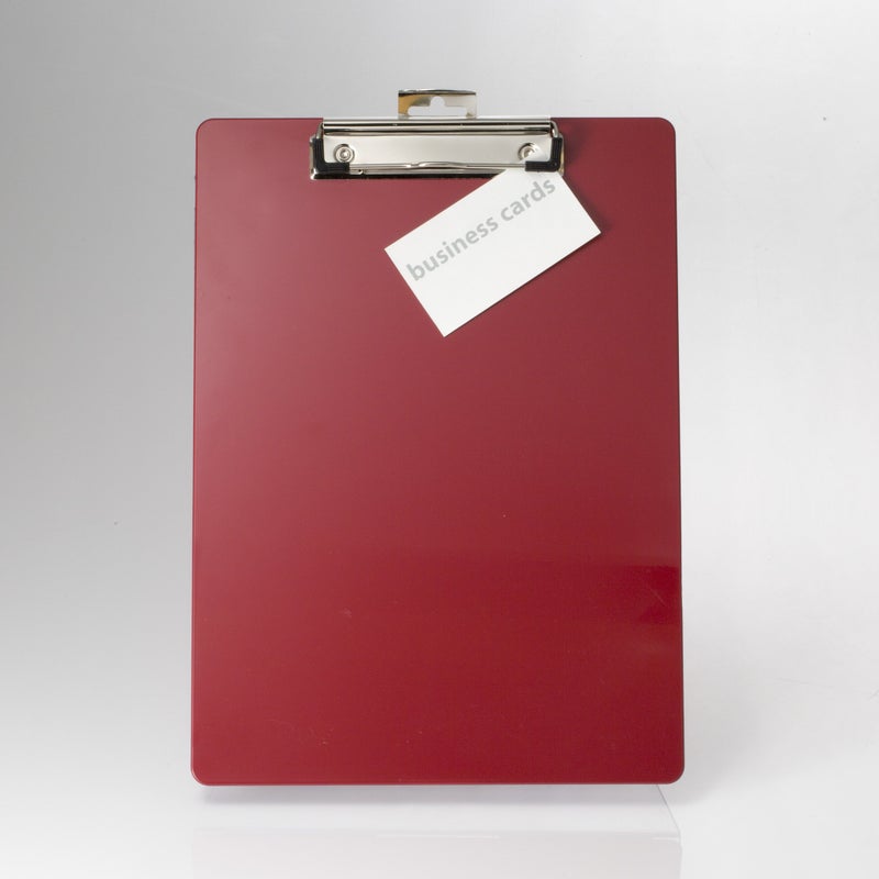 Officemate Recycled Clipboard, Red, 1 Clipboard (83043) 9" x 12.5" - Image 2